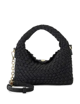 Mini Woven Grab Bag Black female - Dune london - FashionsVida