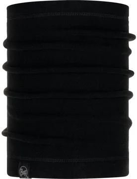 Bufanda de punto unisex Solid Black - Buff - FashionsVida