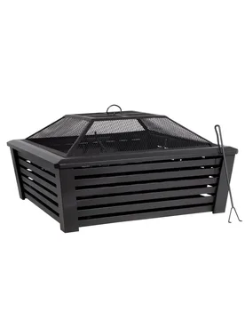 Dellonda Square Fire Pit - Dellonda - FashionsVida