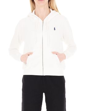 Felpa con cappuccio POLO BIANCO L
