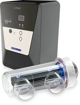 E-next 7 Ph Up To 30m³ Salt Water Chlorinator System Black / Clear One Size unisex - Astralpool - FashionsVida
