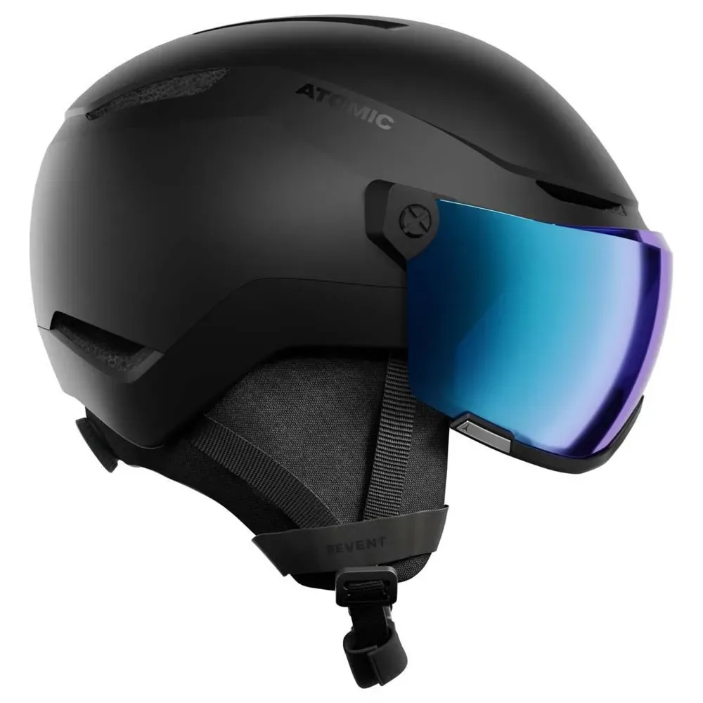 Casque Avec Visière Revent Stereo Black 55-59 cm unisex - Atomic - FashionsVida