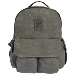 Washed Backpack Unisex Taschen - Schwarz - One Size - Baumwolle Black One Size