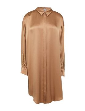 Vestido midi Mujer Camel 38 Mujer