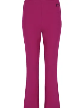 Luna Womens Thick Rib Flared Trouser - XS - FILA - FashionsVida