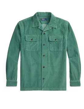 Sobrecamisa de pana verde XXL - Ralph Lauren - FashionsVida