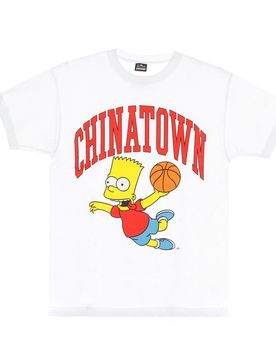 Maglietta Uomo Air Bart Arc Tee X the Simpsons White