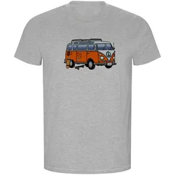 T-shirt à Manches Courtes Hippie Van Skate Eco Heather Grey XL