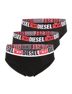 DIESEL Braga rojo / negro / blanco