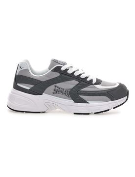 Sneakers grigie e nere Ev1202 40