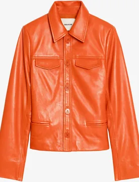 Zadig & Voltaire - Cazadora de mujer Liam 100% Piel - Zadig & Voltaire - FashionsVida