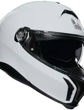 Casco Moto Modulare TOURMODULAR STELVIO Bianco taglia XS - AGV - FashionsVida
