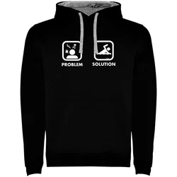 Sweat à Capuche Problem Solution Swim Two-colour