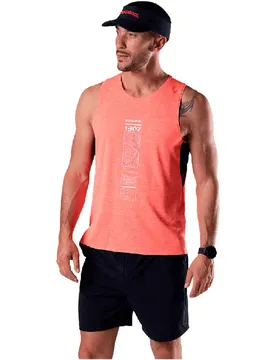 Maglietta Senza Maniche Sapa Ultra Neon Red XL