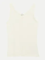 RED LABEL Basic Tanktop Weiß 40