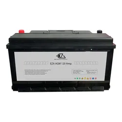 Agm Battery 120a Black One Size unisex