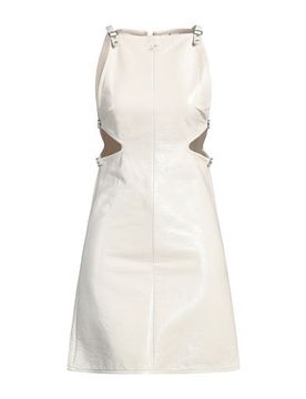 COURRÈGES Mini-Kleid Damen Elfenbein 32,36 Damen