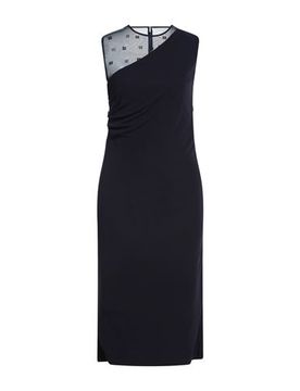 Midi-Kleid Damen Nachtblau 32,36,38,40 Damen