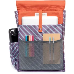 Mochila cierre doble minimalista unisex