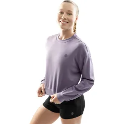 Sudadera crop de entrenamiento de mujer Gym-CroppedSweatshirt-W