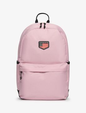 Superdry Women's Classic Patch Montana Rucksack Pink - Größe: 1Größe