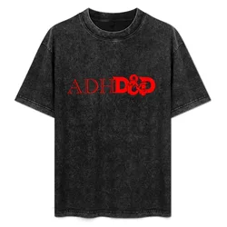 ADHD&D (all red) T-Shirt Independence Day Short Sleeve T-Shirt