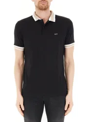 SUN68 Polo maniche corte NERO XXL
