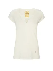 T-Shirt MMTORY creme XL damen