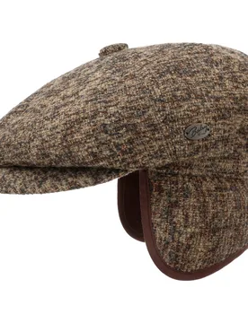 Kyan Cap With Ear Flaps by - brown - Size: M (56-57 cm) - Bailey 1922 - FashionsVida