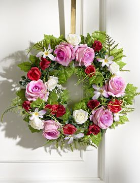 Pagen Kunstblumenkranz Rosen