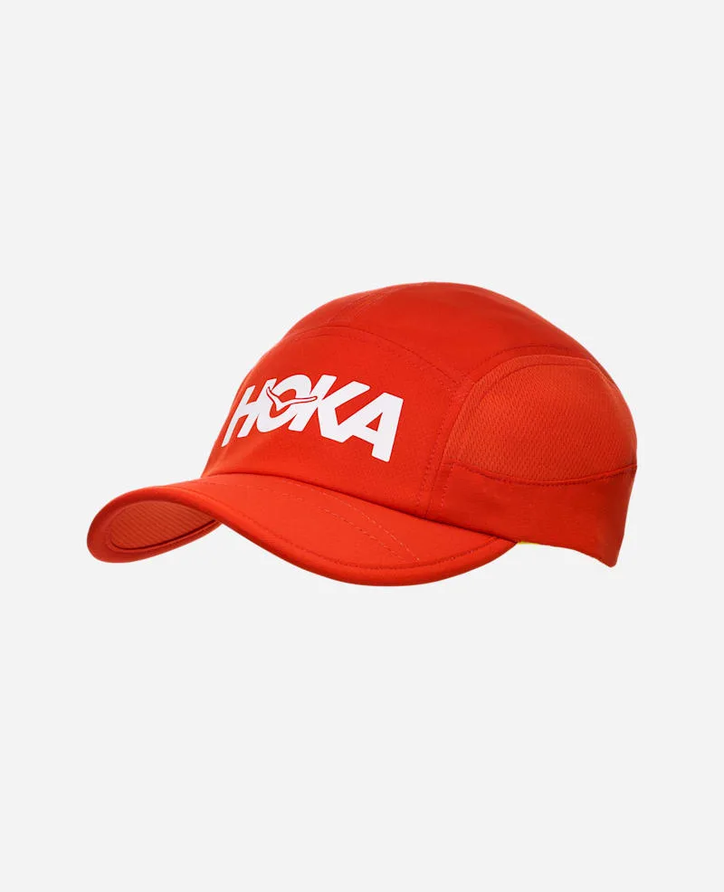 Hoka Run Hat in Habanero - HOKA - FashionsVida
