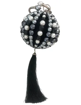 X Rosantica Tasseled Beaded Clutch - Peter Pilotto - FashionsVida
