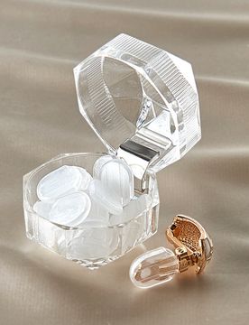 Ohrclips Silikon-Pads 10er-Set
