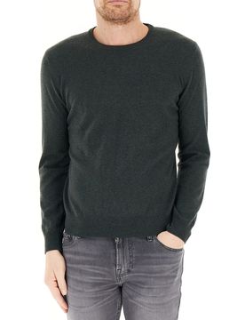 Maglione lana cashmere VERDE SCURO XXL