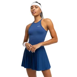 Siroko Slam Sleeveless Dress Blue S
