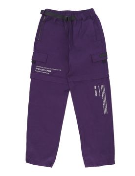 Pantalone Lungo Uomo Camp Convertible Pants Purple