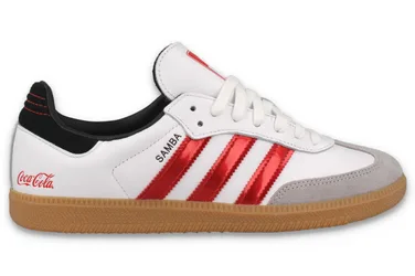 Samba OG x Coca Cola - Sneaker - weiß rot - Herren - Size: 46 2/3
