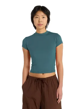 T-shirt à Manches Courtes Define Fitted Big Teal XS - New Balance - FashionsVida
