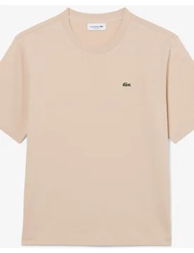 Camiseta de mujer de corte holgado 100% algodón - Lacoste - FashionsVida