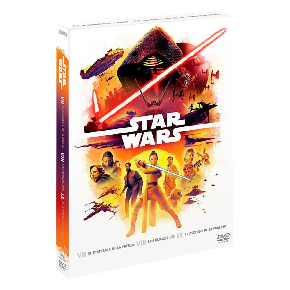 Dvd Star Wars Episodios 7-9 Multicolor One Size unisex - Divisa - FashionsVida