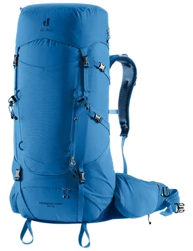 Sac à dos de trekking - Aircontact Core 50+10 Baltic Nightblue - Bleu - Deuter - FashionsVida