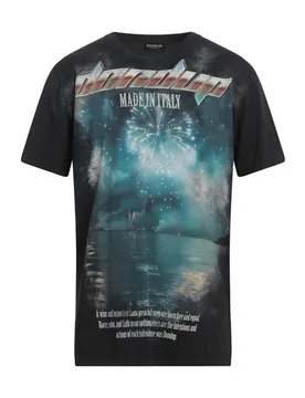 Camiseta Hombre Negro M,S,XL Hombre - Dondup - FashionsVida