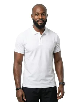 Polo à Manches Courtes Bmt1075 White M