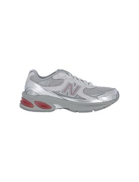 Light & Natural Unisex Leather and Mesh Sneakers