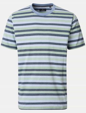 T-Shirt Gestreift Mehrfarbig L