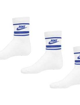 Sportstrümpfe Chaussettes Everyday Essential Blanc/bleu Einheitsgrösse