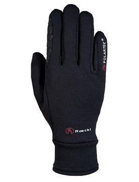 Polartec Powerstretch Reithandschuhe WARWICK Winter schwarz 10