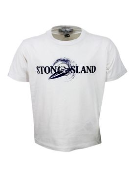 Stone Island Junior T-Shirt bianca