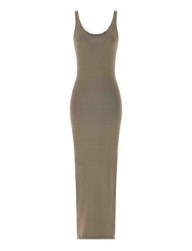 Vestito in maglia grezza
