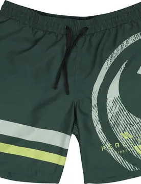 Badeshort - Big Infantry - S bis 3XL - für Männer - Größe M - oliv - EMP exklusives Merchandise! - Männer - male - Star Wars - FashionsVida